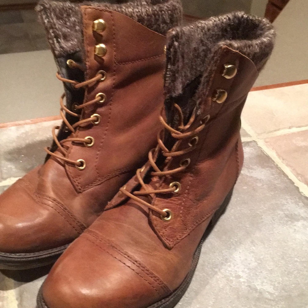 Steve Madden Combat Boots